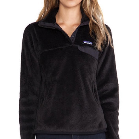 Patagonia Tops - 1 HR SALE❤️ Patagonia Black Retool Snap T